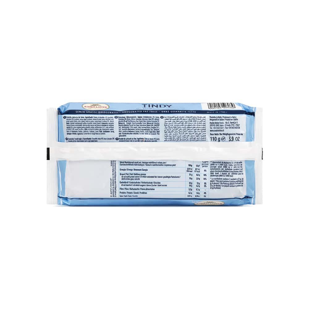 Pastel de hojaldre con crema de chocolate Tindy Asolo Dolce (110 g / 3.9 oz) - Miniatura 2