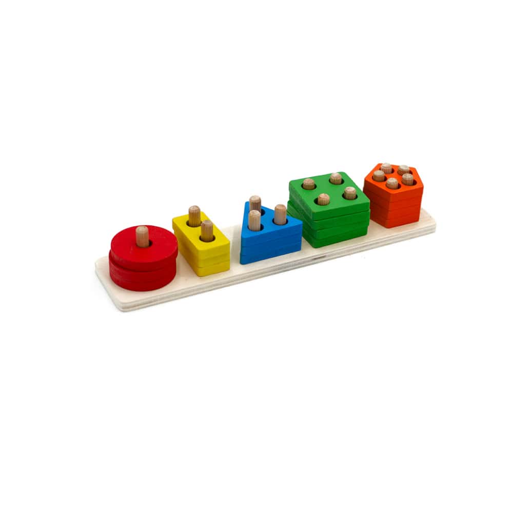 Rompecabezas didáctico de formas Pointer - Miniatura 1