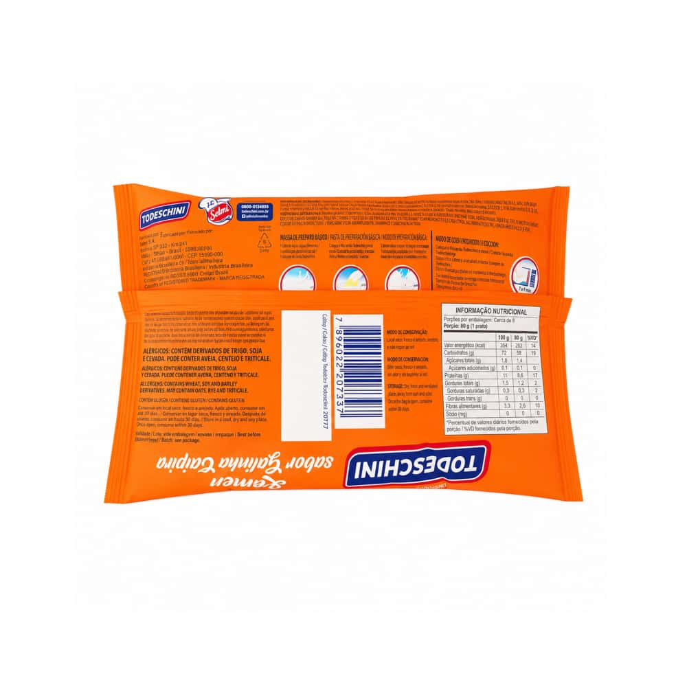 Fideos instantáneos sabor a pollo de corral Todeschini (85 g / 2.99 oz) - Miniatura 2