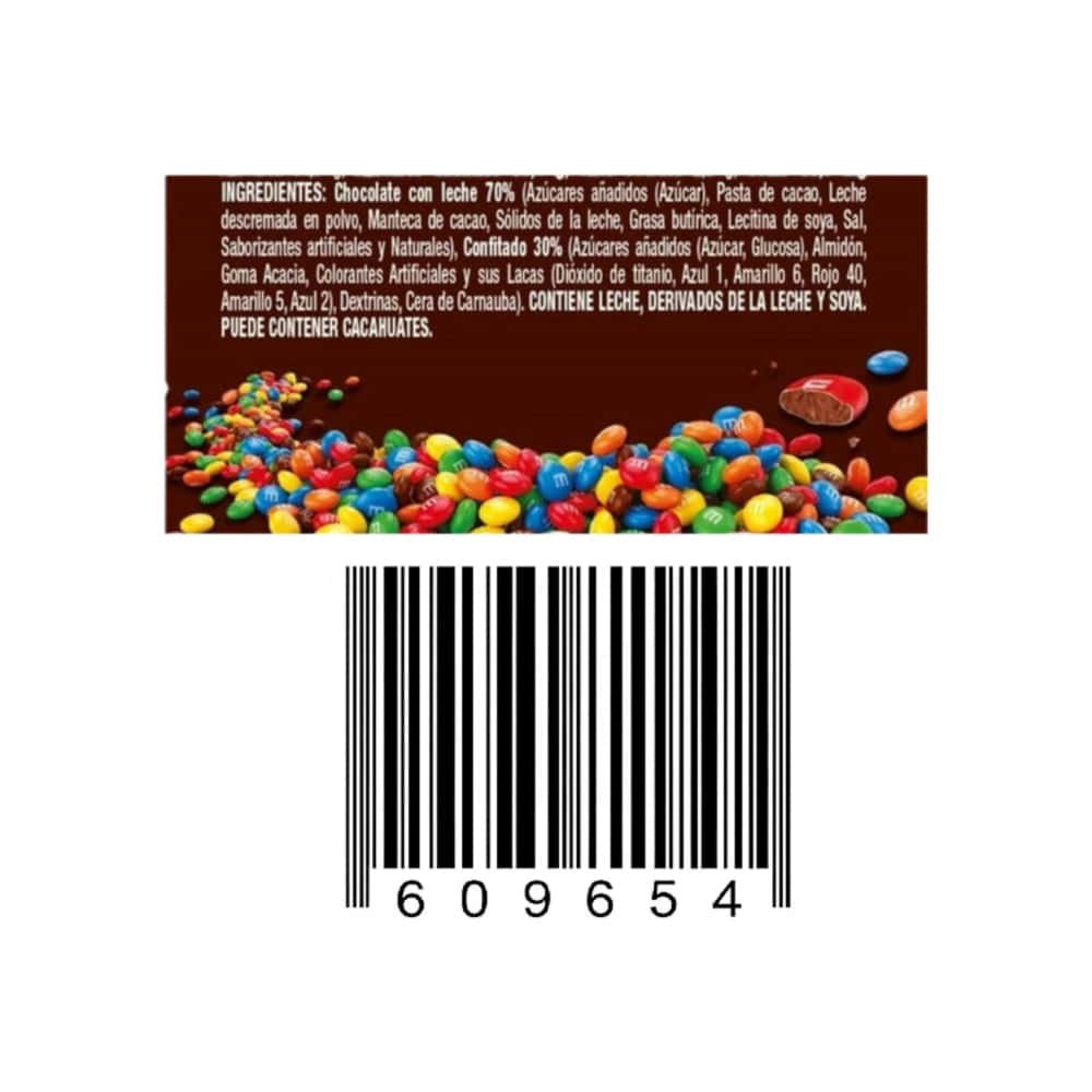 Chocolate con leche confitado M&M´s (16.13 g) - Miniatura 2