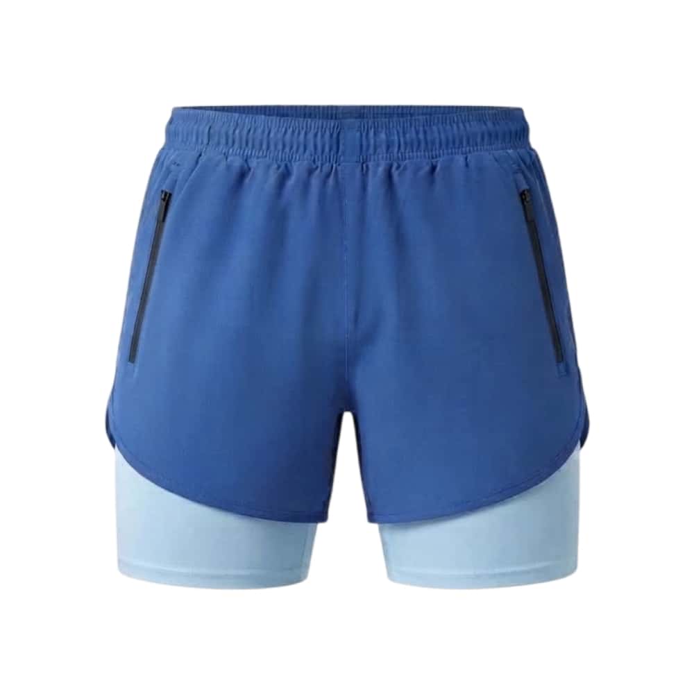 Short deportivo azul para hombre Torbex (Talla M) - Miniatura 1