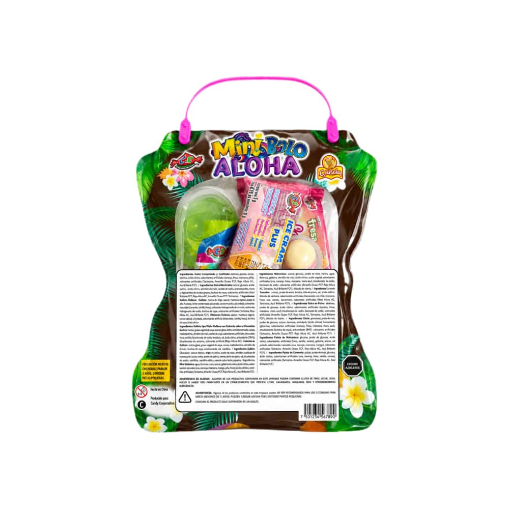 Surtido de dulces, galletas y juguetes con dulces con forma de princesa aloha Las Delicias (120 g / 4.23 oz) - Miniatura 2