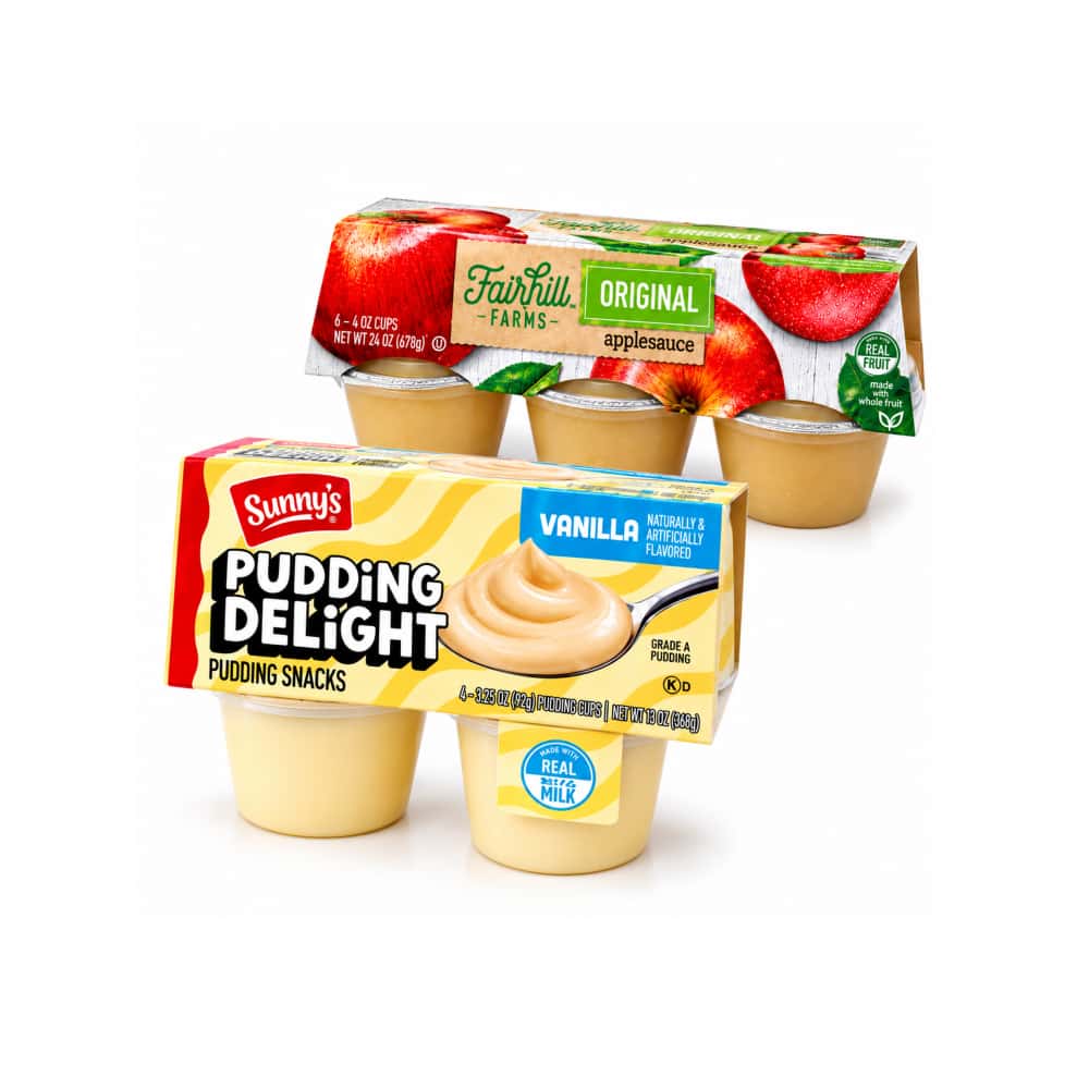 Natillas de vainilla Sunny's y compotas de manzana originales - Miniatura 1