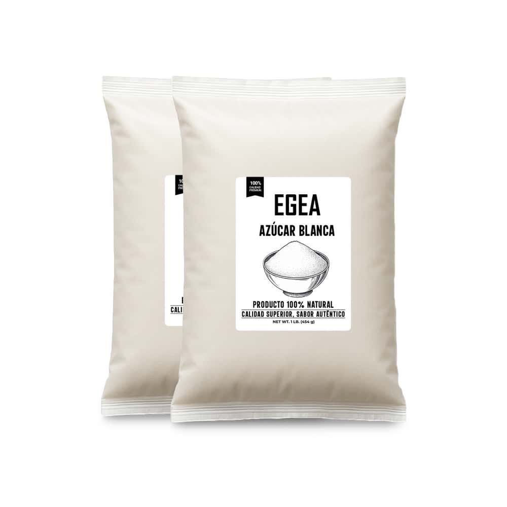 Azúcar blanca EGEA (2 x 454 g / 1 lb) - Miniatura 1