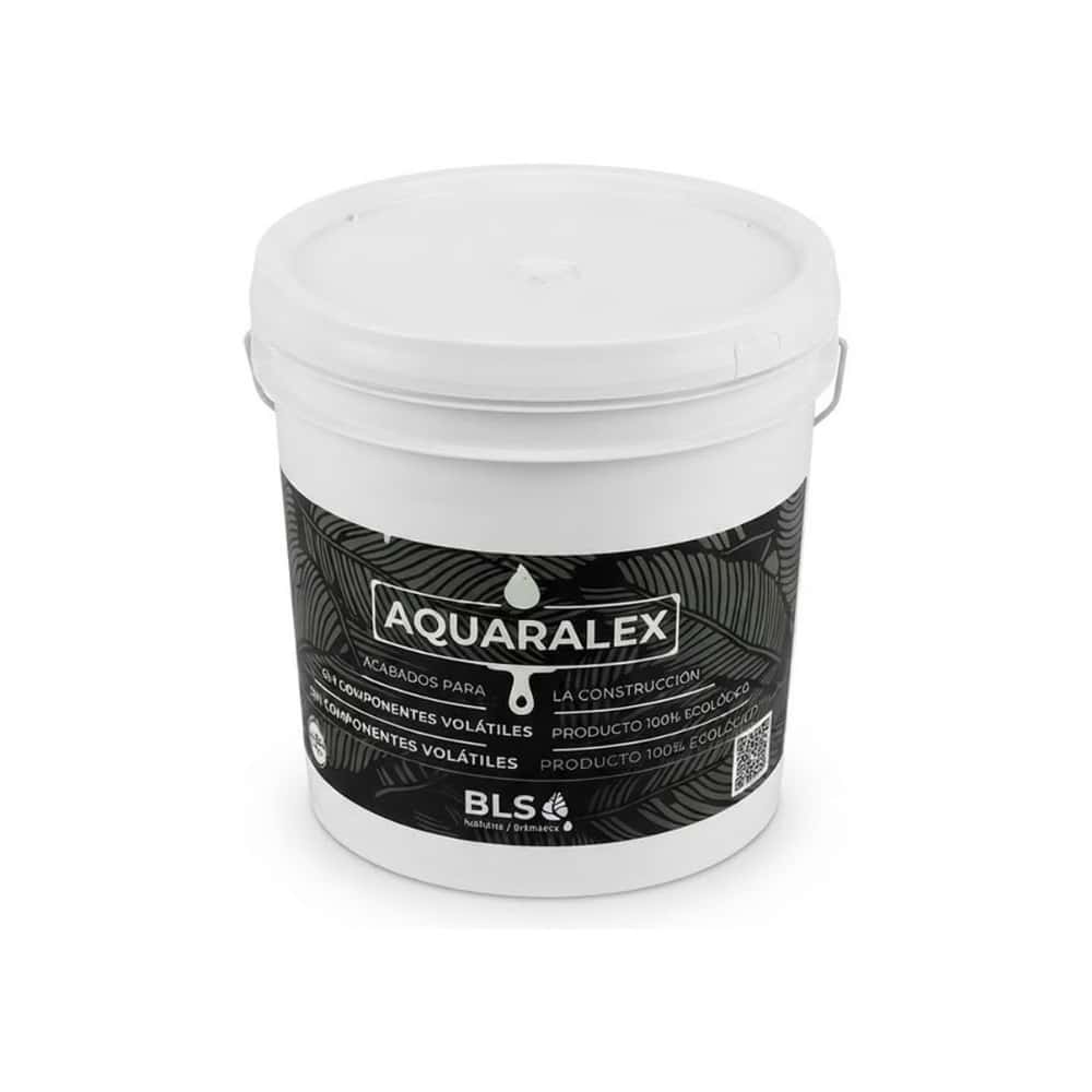 Pintura vinil acabado para la construcción color blanco Aquaralex (4 L) - Miniatura 1