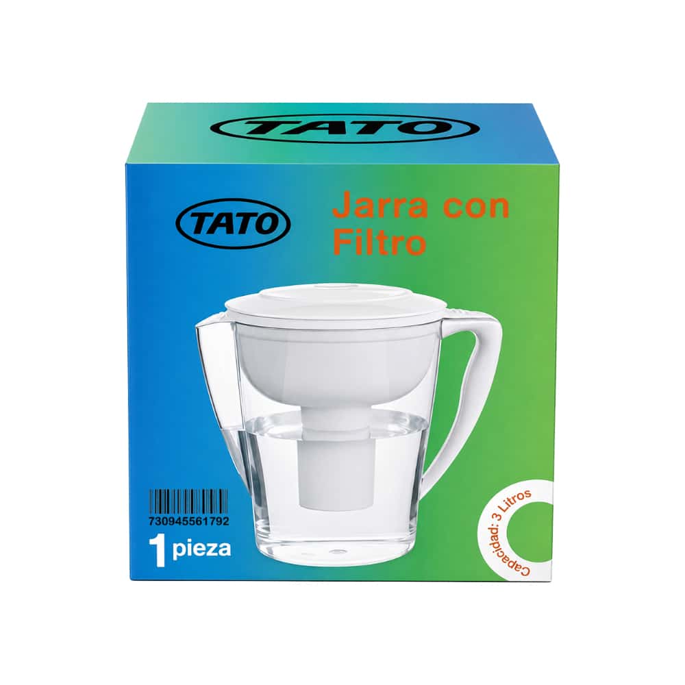 Jarra con filtro transparente de 3 L TATO TC-CPF5 - Miniatura 2