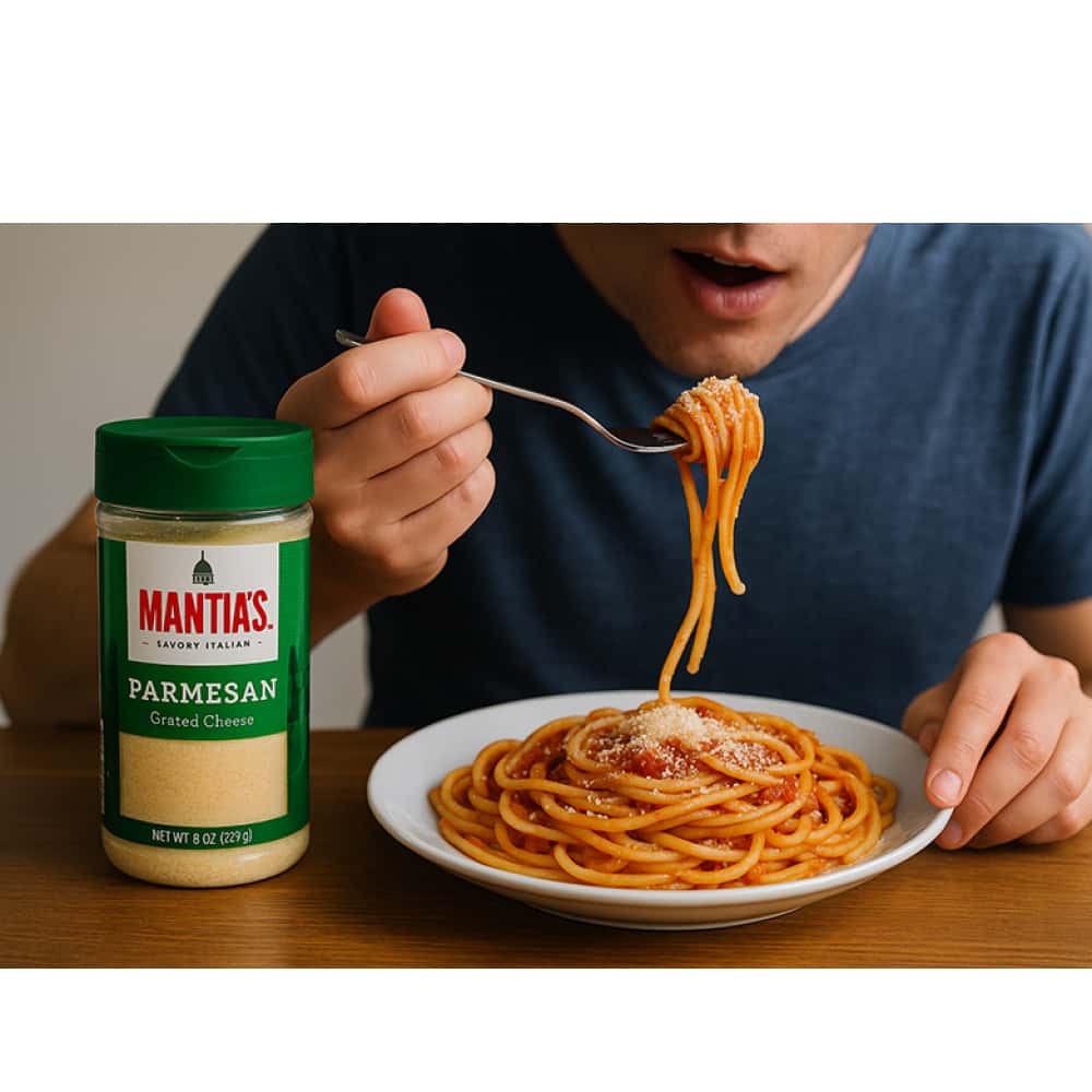 Queso parmesano rallado Mantia's (227 g / 8 oz) - Miniatura 2