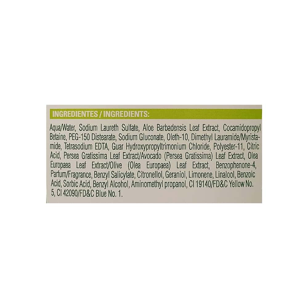 Champú de aloe vera aguacate y olivo Grisi (400 ml / 13.5 fl.oz) - Miniatura 3