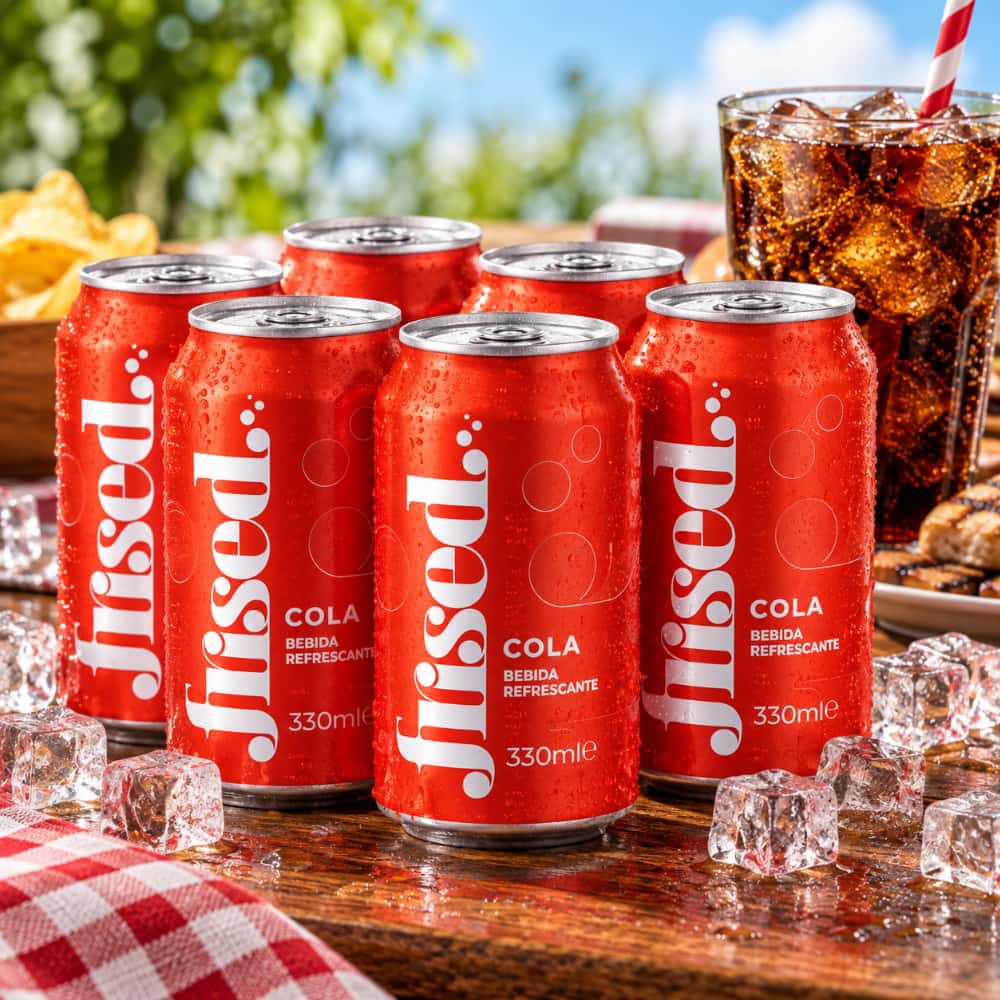 Refresco gaseado de cola Frised (24 x 330 ml) - Miniatura 4