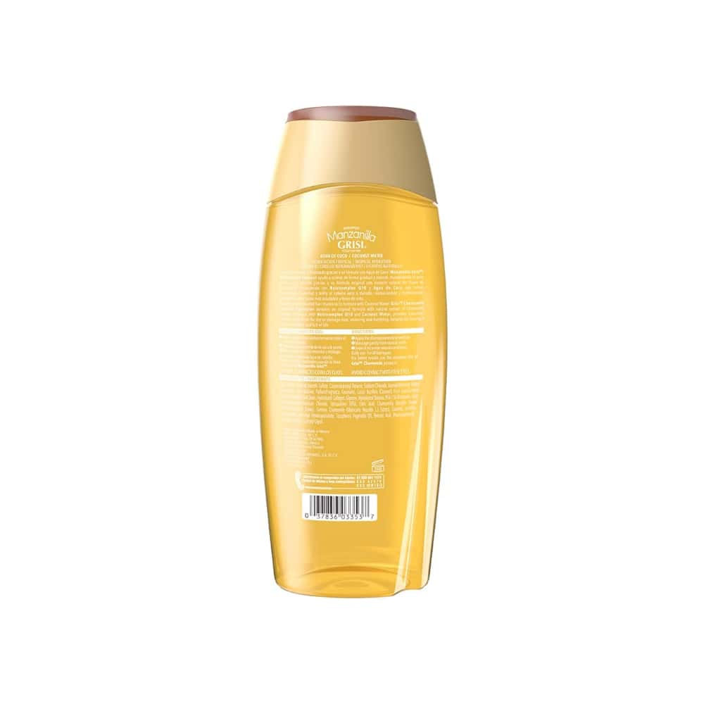 Champú de manzanilla con agua de coco Grisi (400 ml / 13.5 fl.oz) - Miniatura 2
