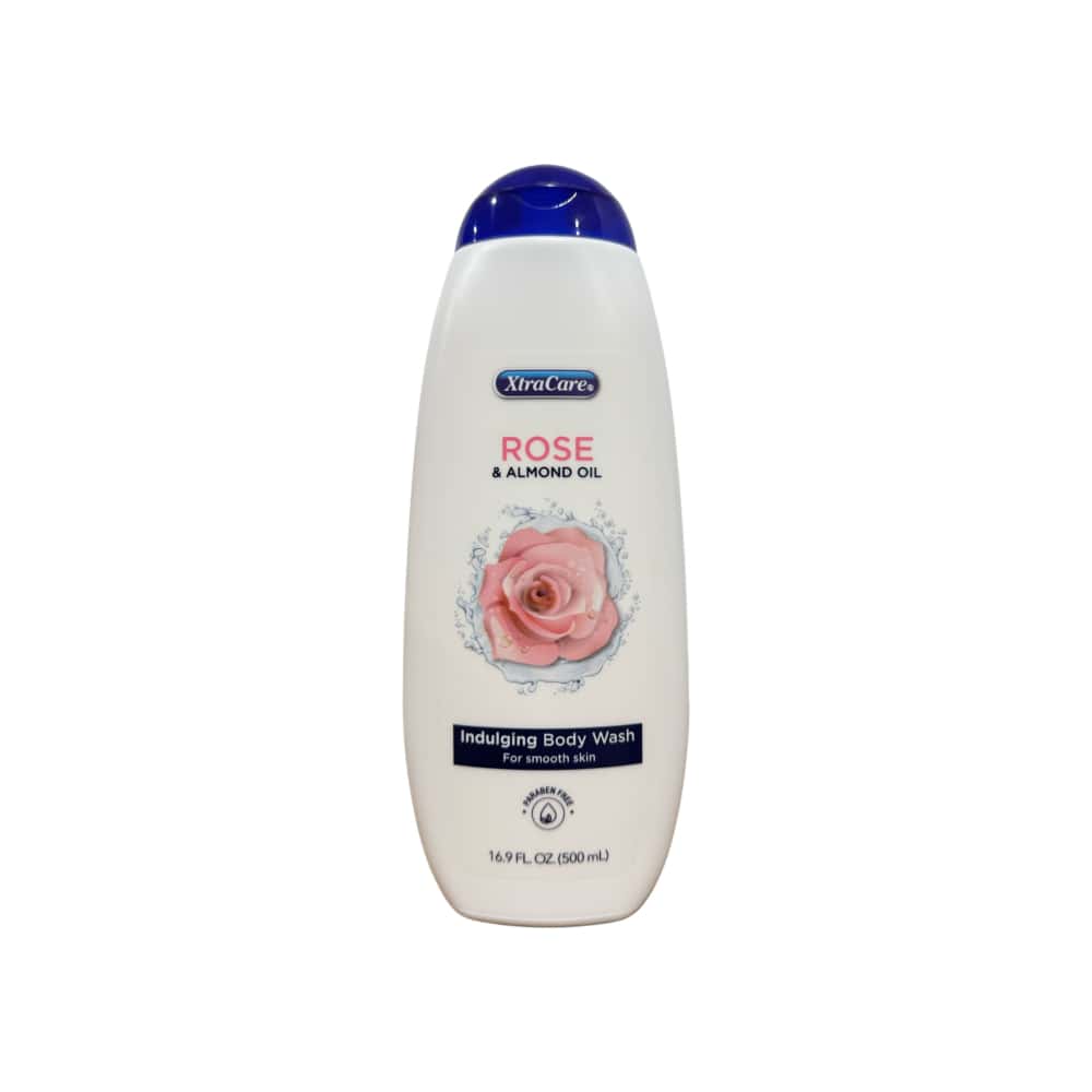 Gel de baño con aceite de rosa y almendra para una piel suave XtraCare (500 ml) - Miniatura 1