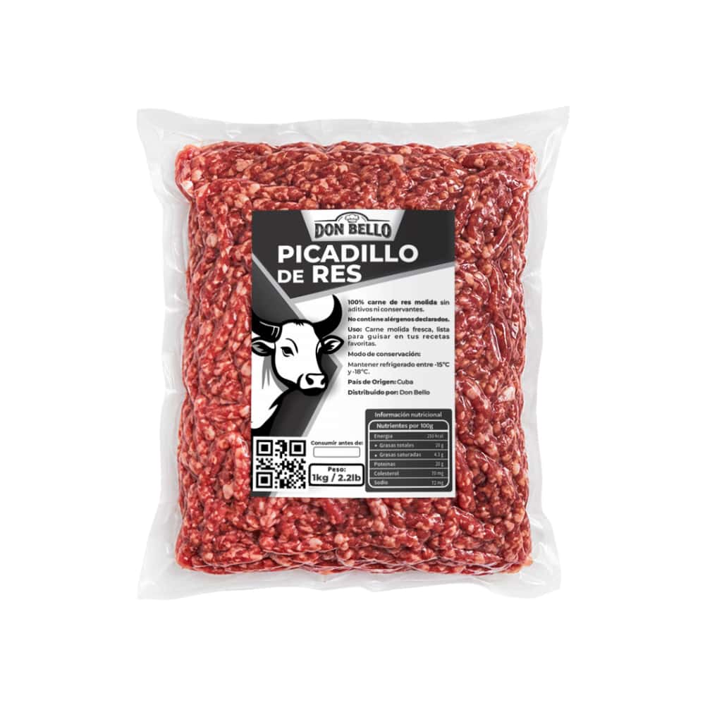 Picadillo de res Don Bello (1 kg / 2.2 lb) - Miniatura 1