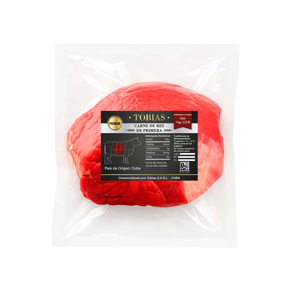 Carne de res de primera Tobías (1 kg / 2.2 lb) - Miniatura 3