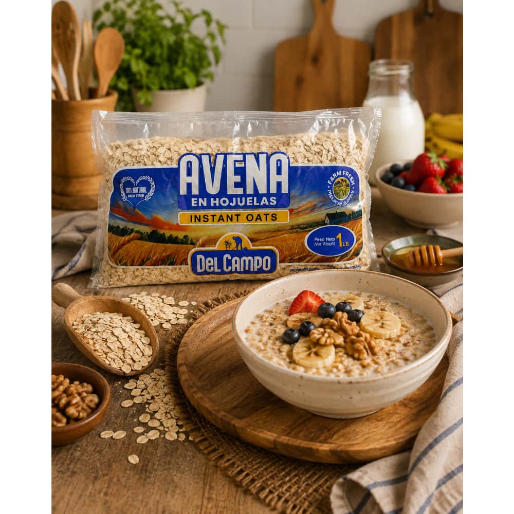 Avena en hojuelas Del Campo (454 g / 1 lb) - Miniatura 5