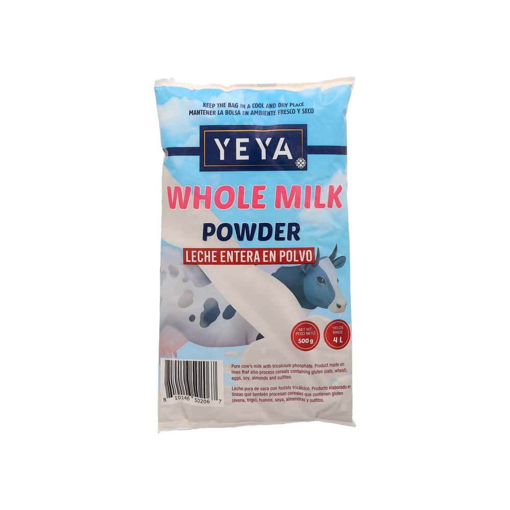 Leche entera en polvo YEYA (500 g / 1.1 lb) - Miniatura 1