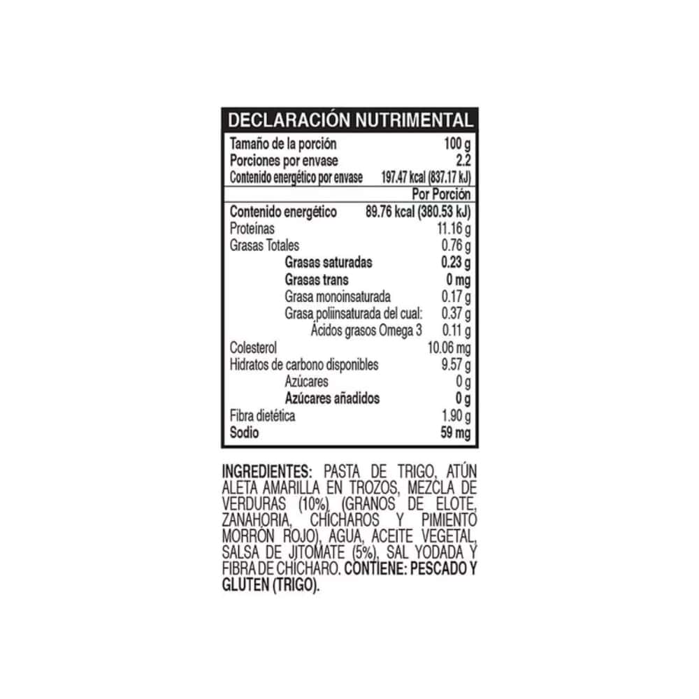 Pasta con atún Dolores (220 g / 7.76 oz) - Miniatura 3
