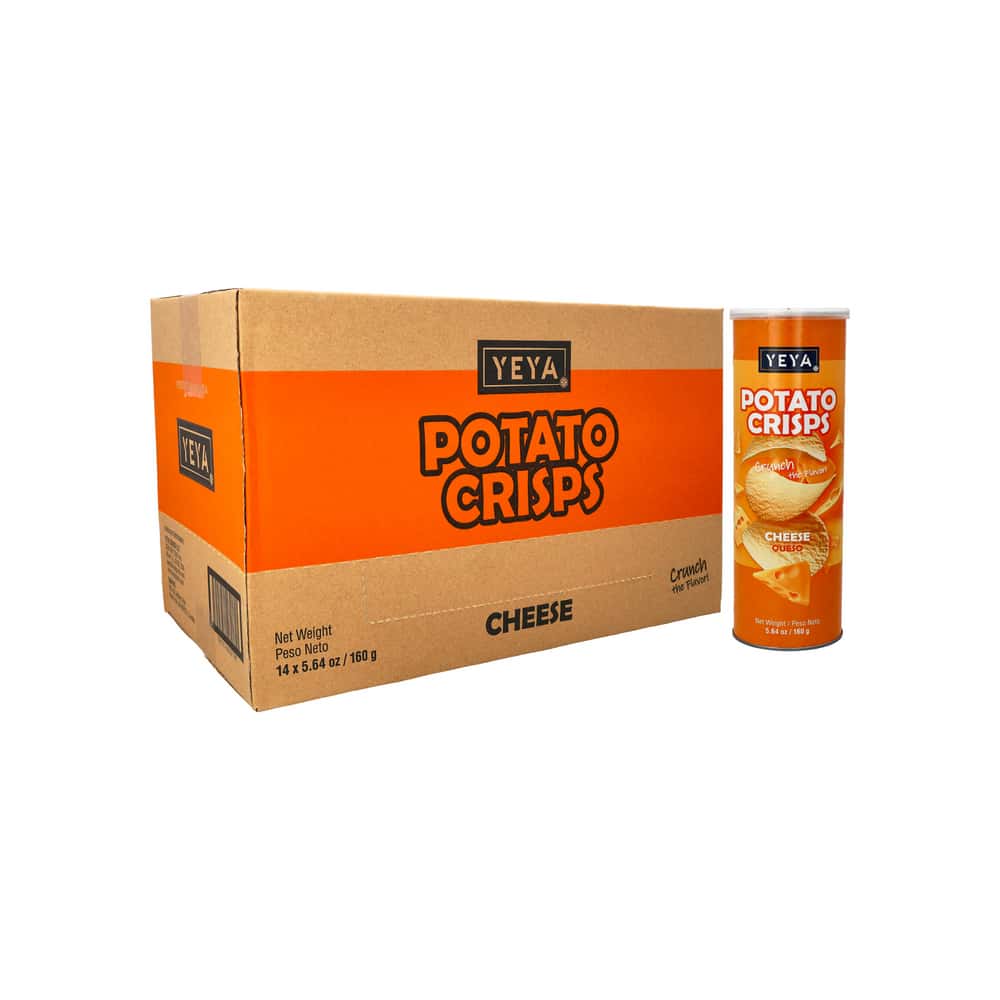 Papas fritas crujientes sabor queso  YEYA (14 X 160 g / 5.64 oz) - Miniatura 1