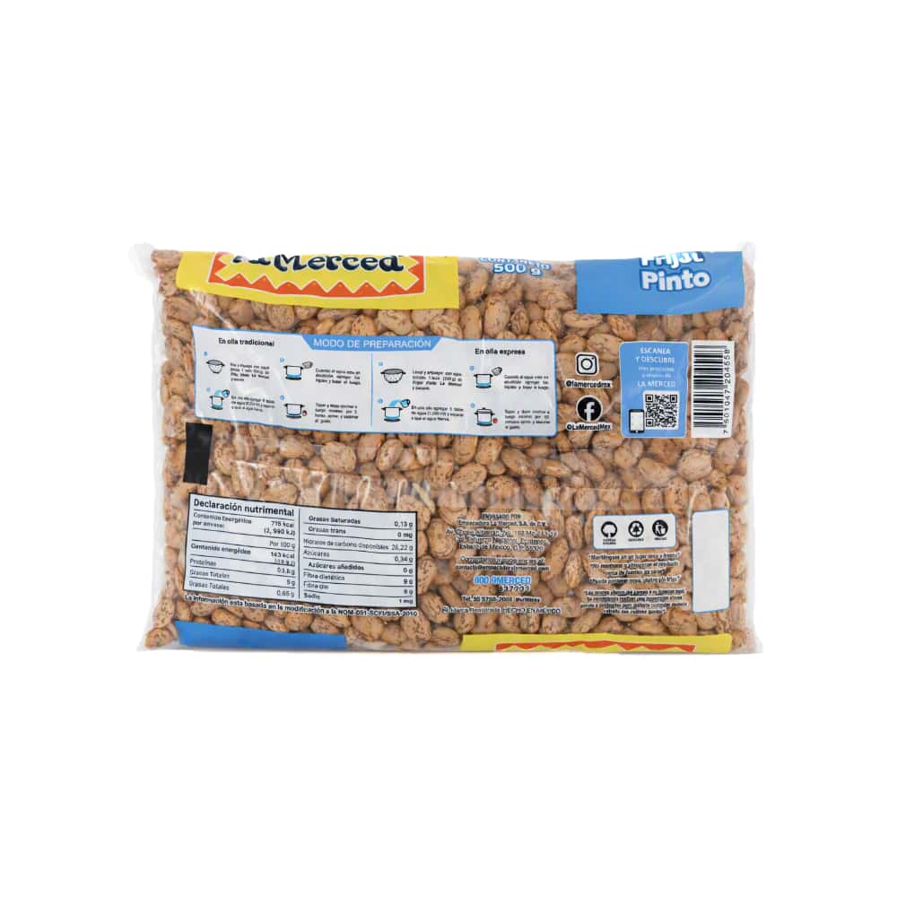 Frijoles pintos La Merced (500 g / 1.1 lb) - Miniatura 2
