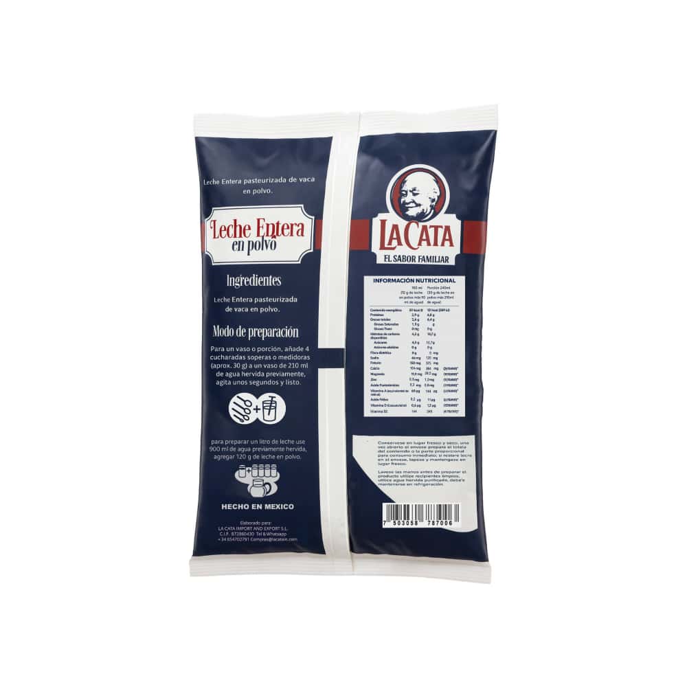 Leche en polvo entera La Cata (1 kg / 2.20 lb) - Miniatura 2