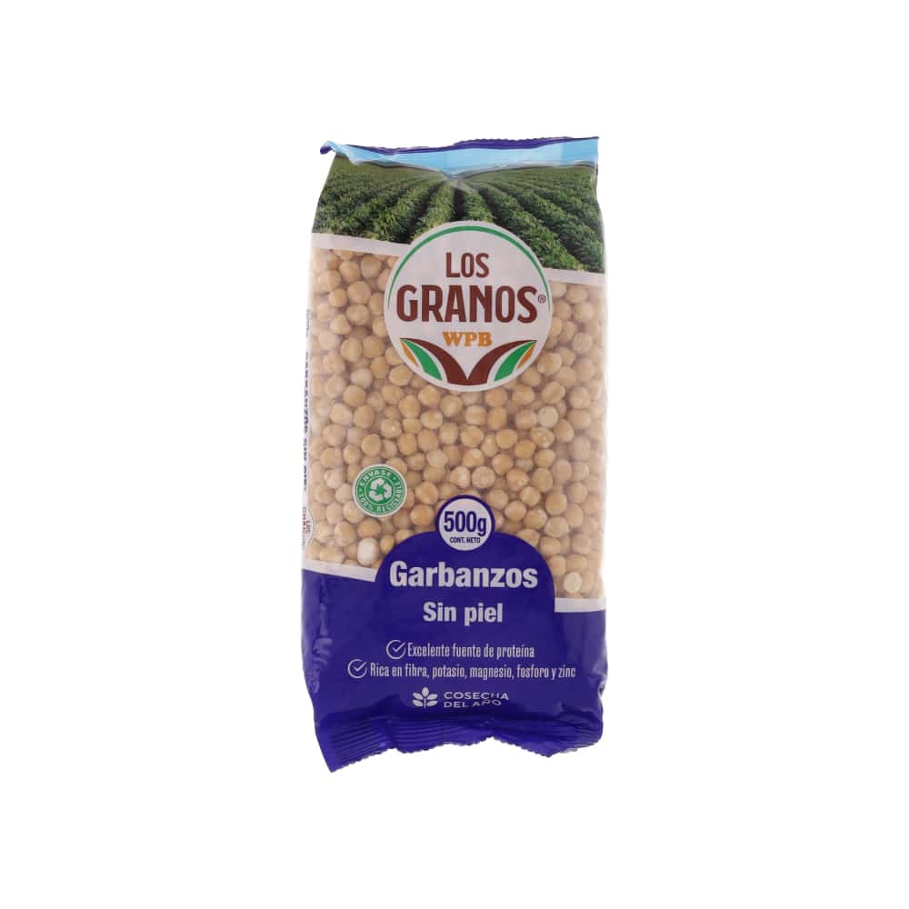 Garbanzos sin piel Los Granos (500 g / 1.10 lb) - Miniatura 1
