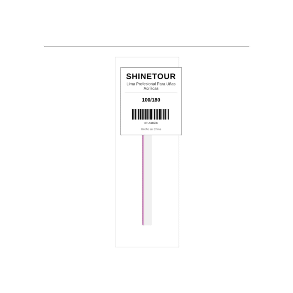 Lima profesional para uñas acrílicas Shinetour - Miniatura 2