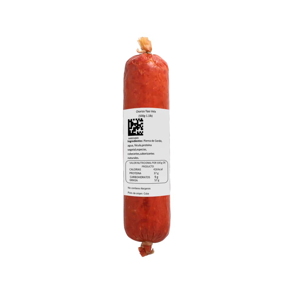 Chorizo tipo vela Y&D Ricos (500 g / 1.1 lb) - Miniatura 2