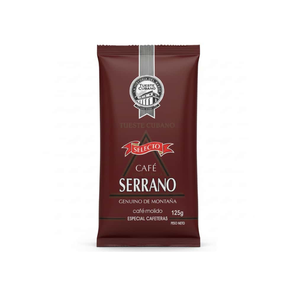 Café molido tueste cubano Serrano (125 g / 4.4 oz) - Miniatura 1