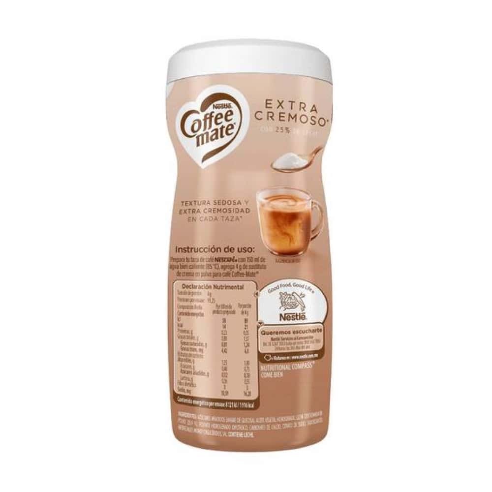 Sustituto de crema en polvo para café Coffee Mate Nestlé (140 g / 4.93 oz) - Miniatura 3