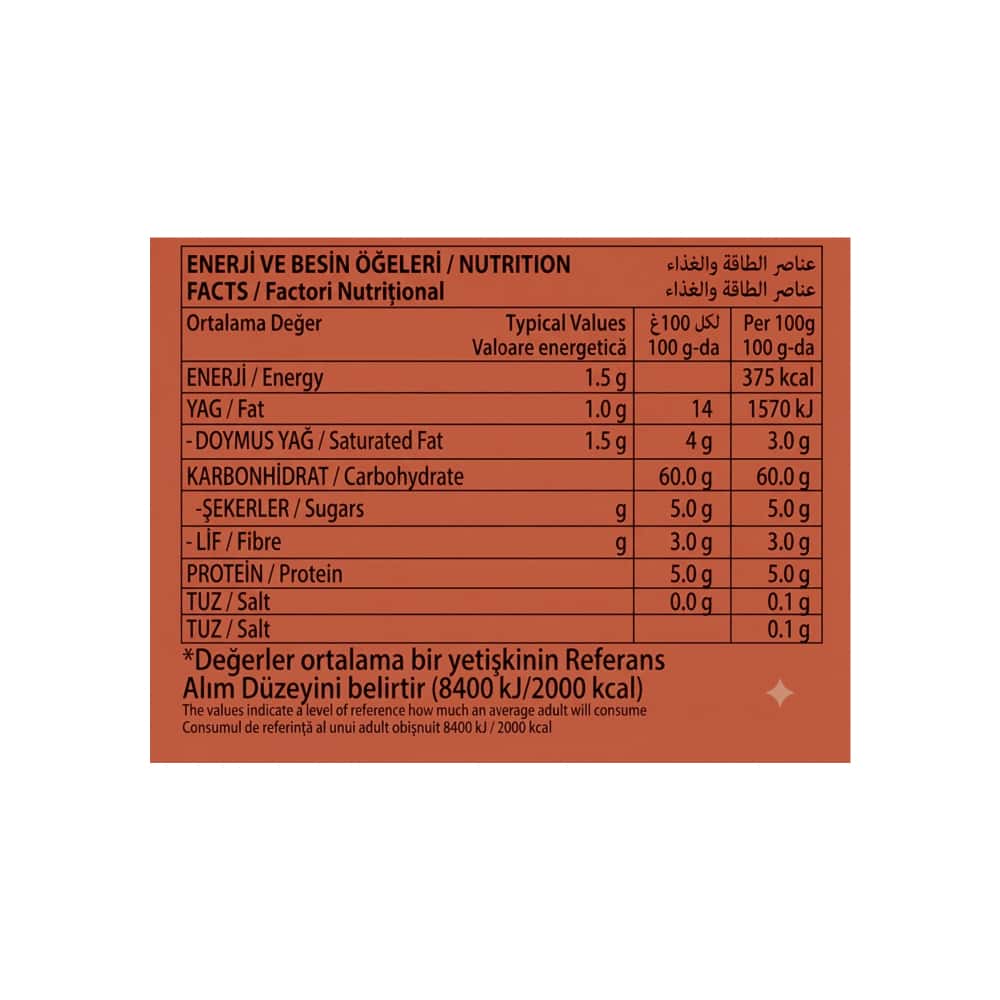 Pastelito de vainilla relleno con crema de naranja Paye Simsek (25 g) - Miniatura 4