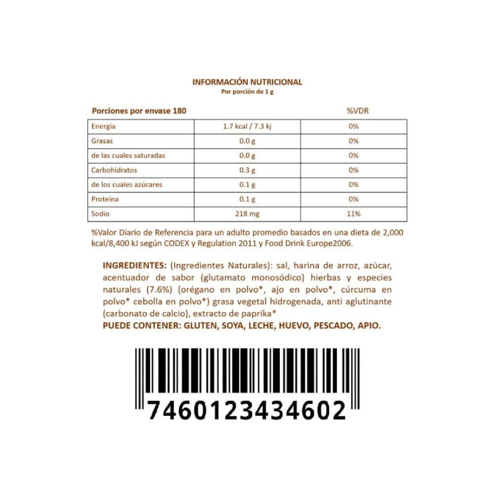 Sazón completo Maggi (180 g / 6.35 oz) +  Sal yodada Marcum (737 g / 1.6 lb) - Miniatura 2