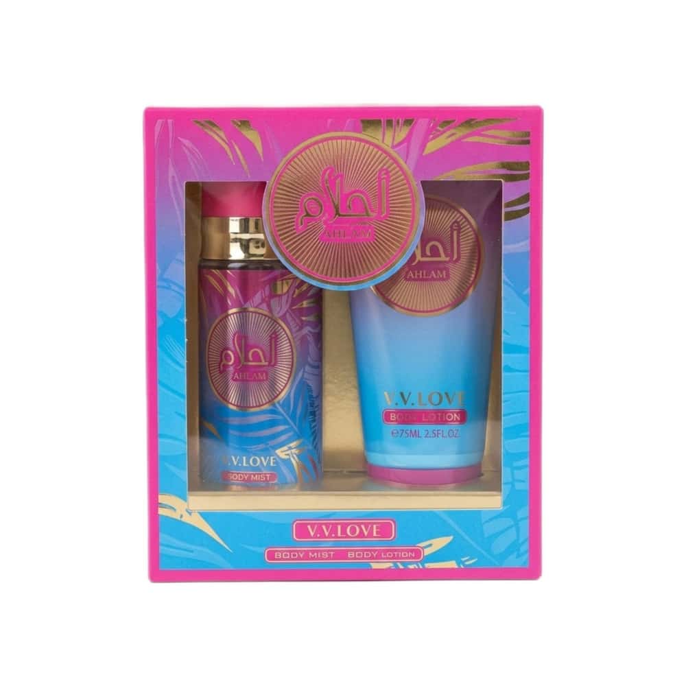 Kit de colonia y crema de mujer Ahlam V.V.Love - Miniatura 1