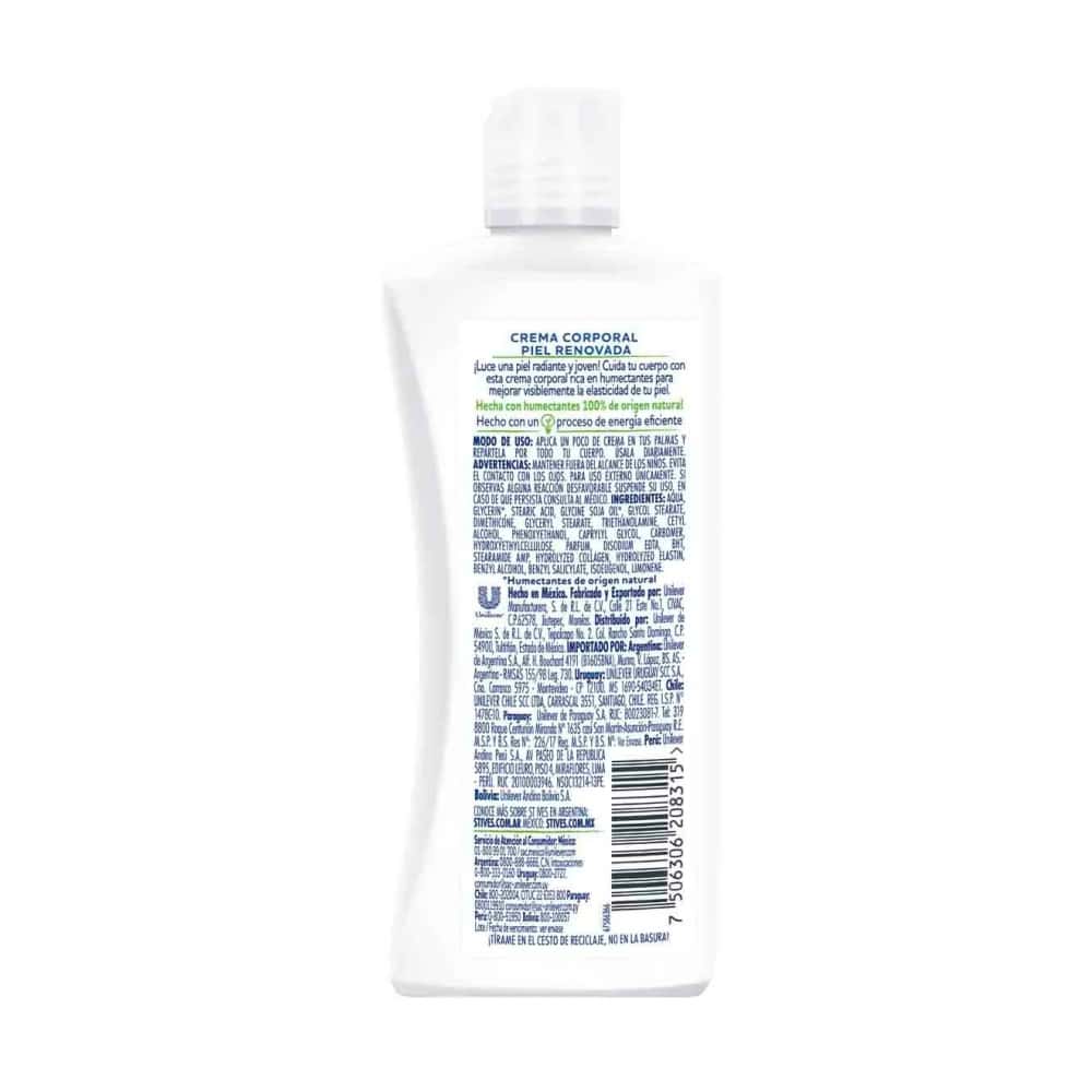 Crema corporal con colágeno y elastina piel renovada St Ives (200 ml) - Miniatura 3