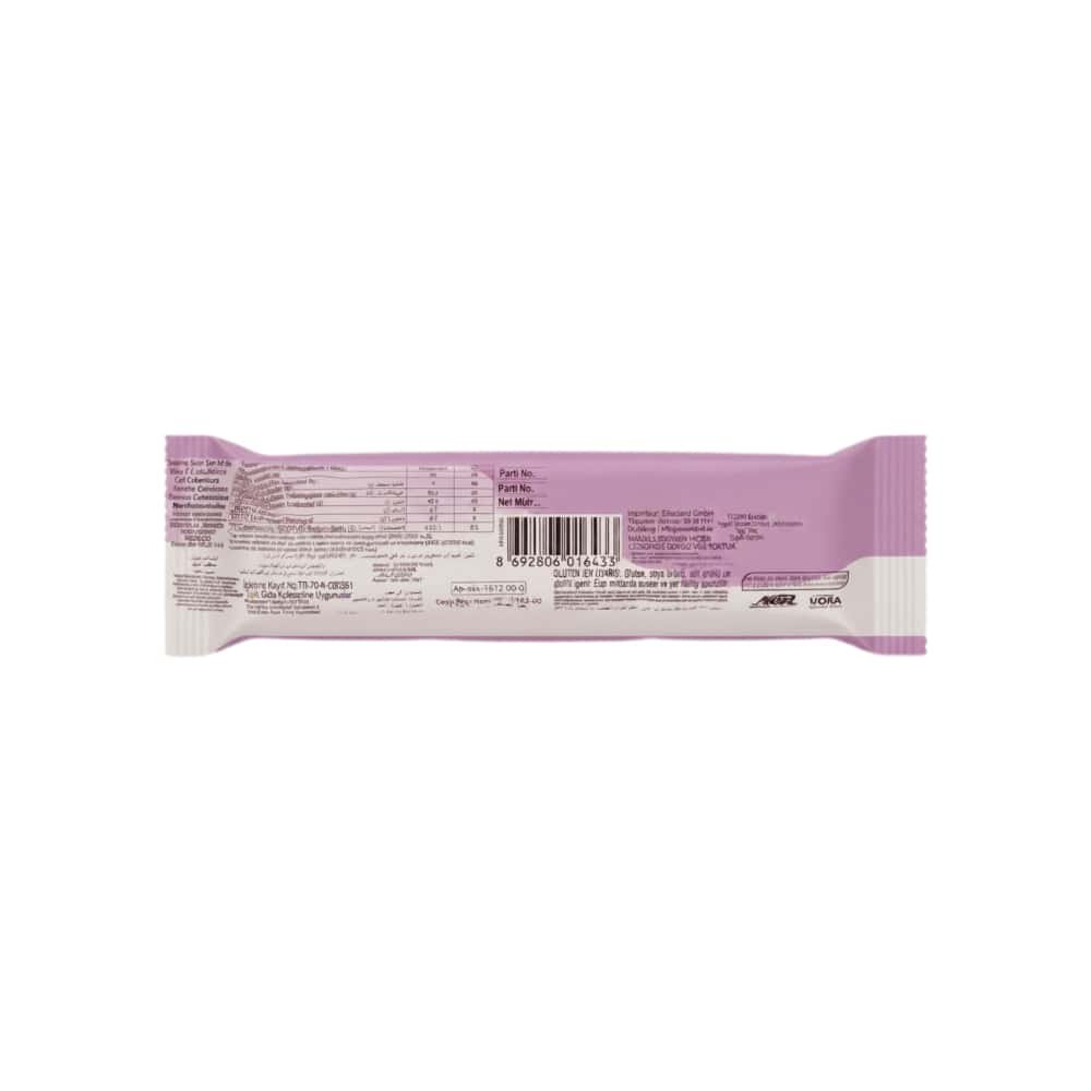 Galletas de vainilla rellenas de malvavisco y cubiertas de fresa y coco Chocopaye Simsek (50 g / 1.76 oz) - Miniatura 3