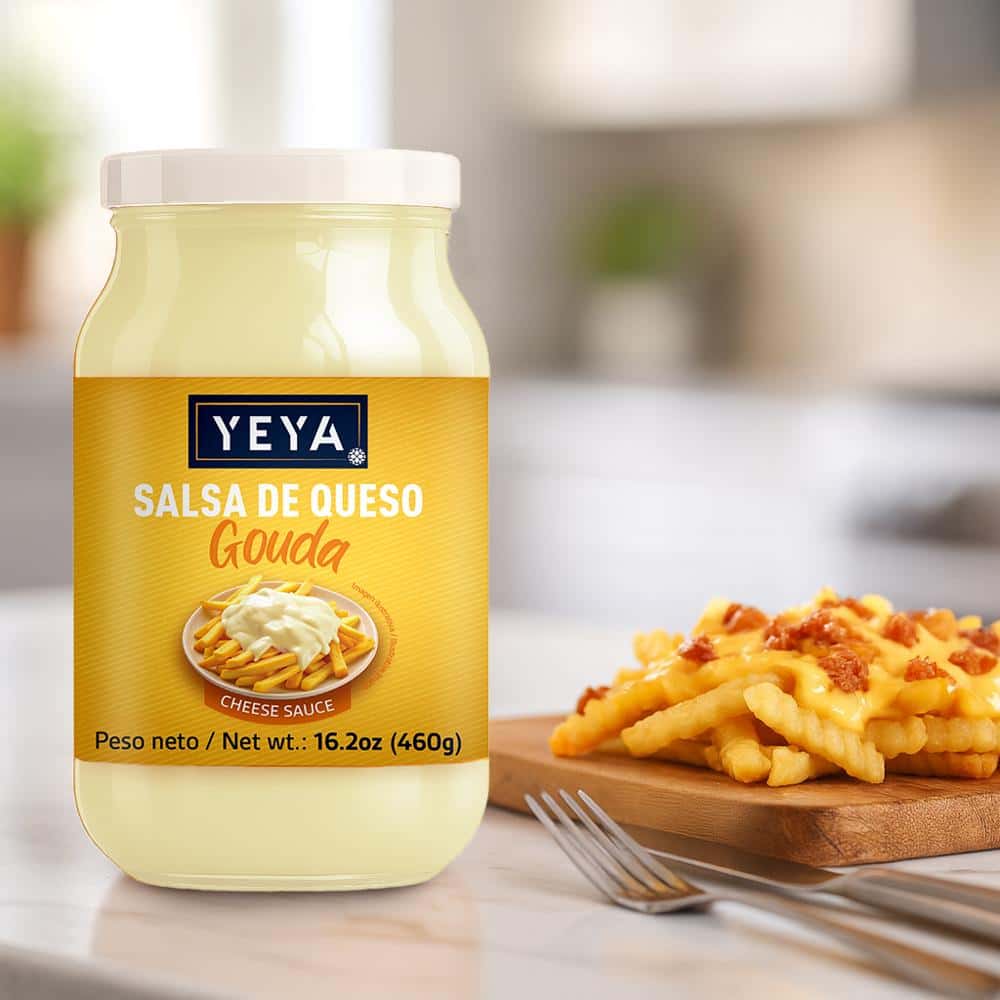 Salsa de queso Gouda YEYA (460 g / 16.2 oz) - Miniatura 4