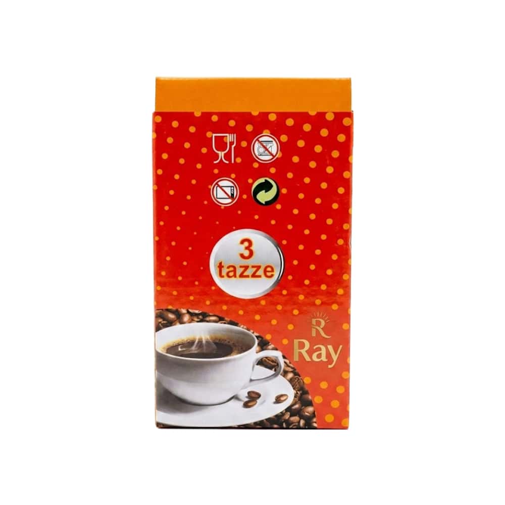 Cafetera italiana tradicional de 3 tazas Ray - Miniatura 4