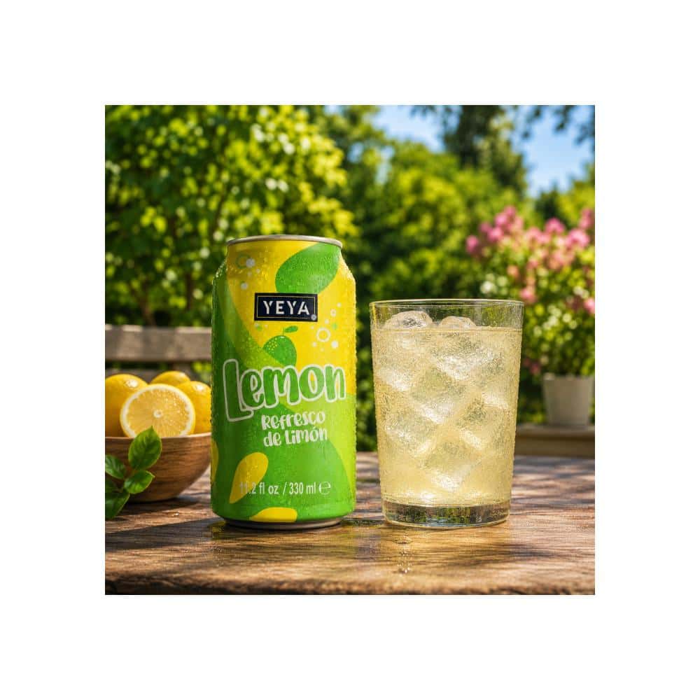 Refresco gaseado de limón YEYA (330 ml / 11.2 fl oz) - Miniatura 5