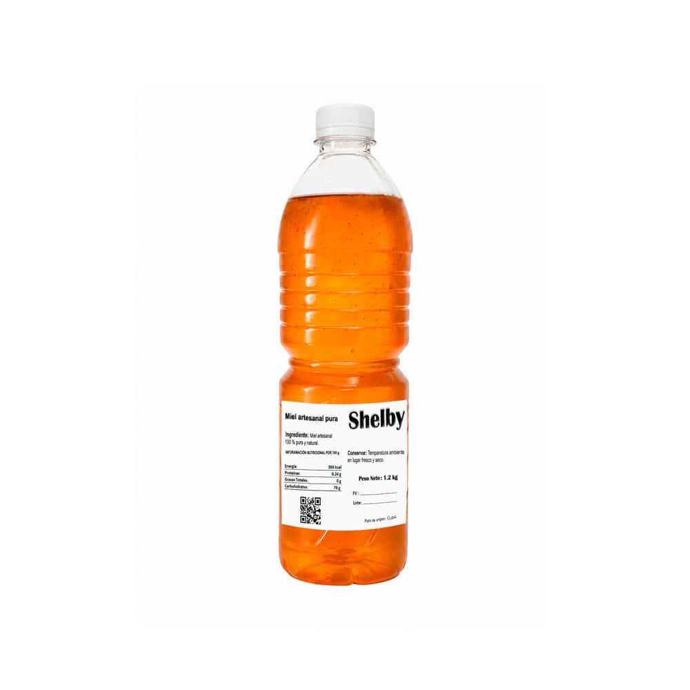 Miel de abeja artesanal pura Shelby (1.2 kg / 2.64 lb) - Miniatura 1
