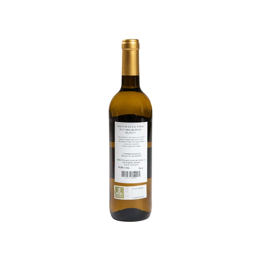 Vino blanco Rioja Balcón de las Viñas (750 ml) - Miniatura 2