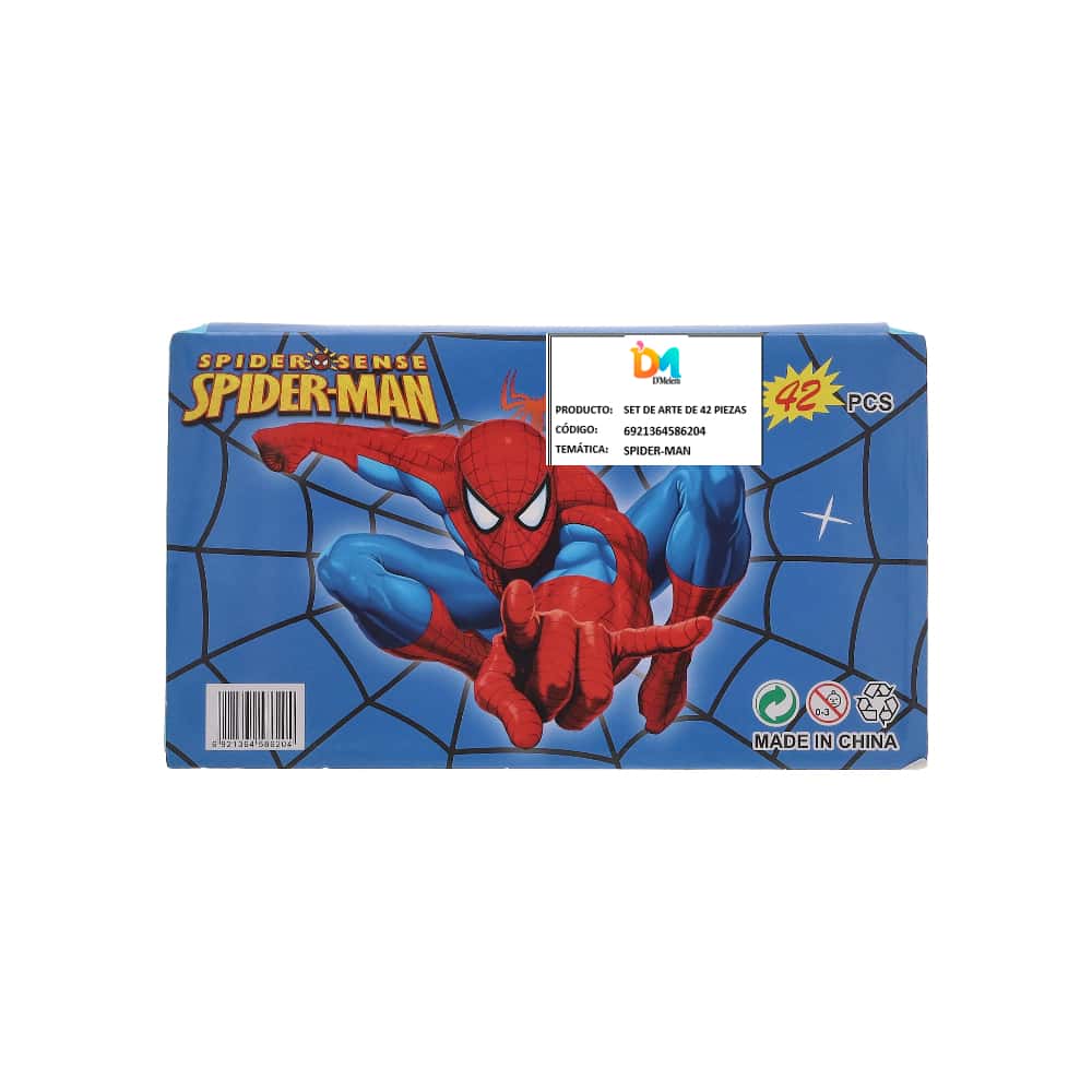 Set de arte de 42 piezas temática Spider- man D'melem - Miniatura 3