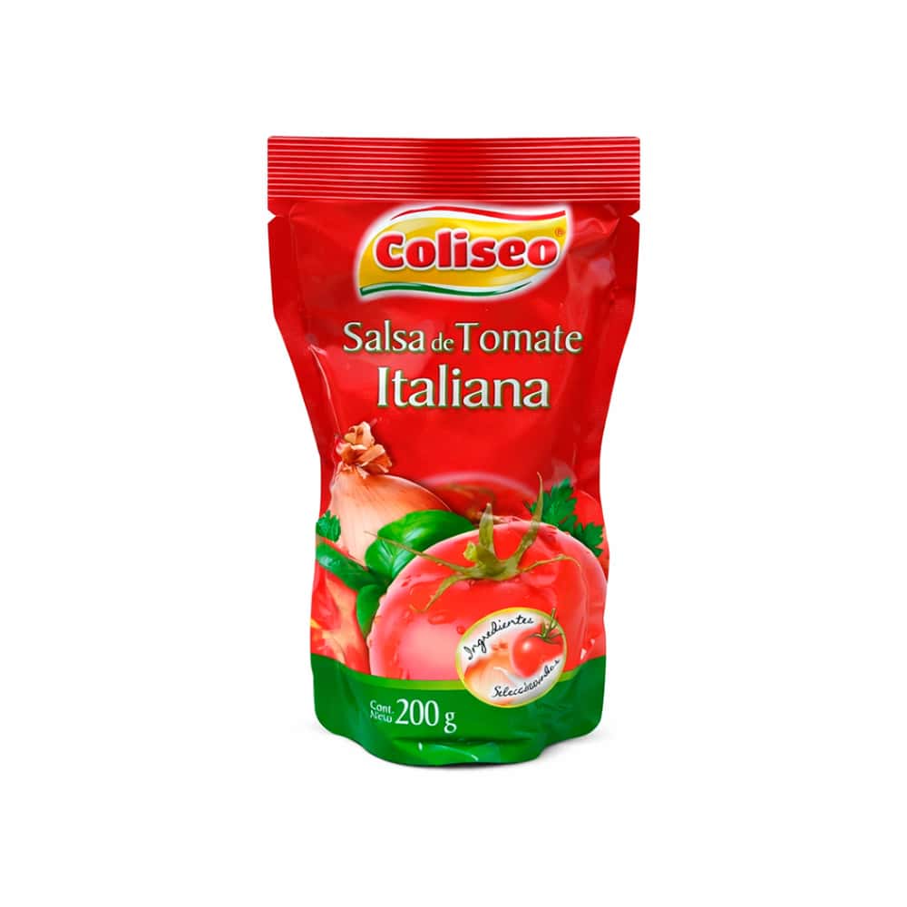 Salsa de tomate italiana Coliseo (200 g / 7 oz) - Miniatura 1