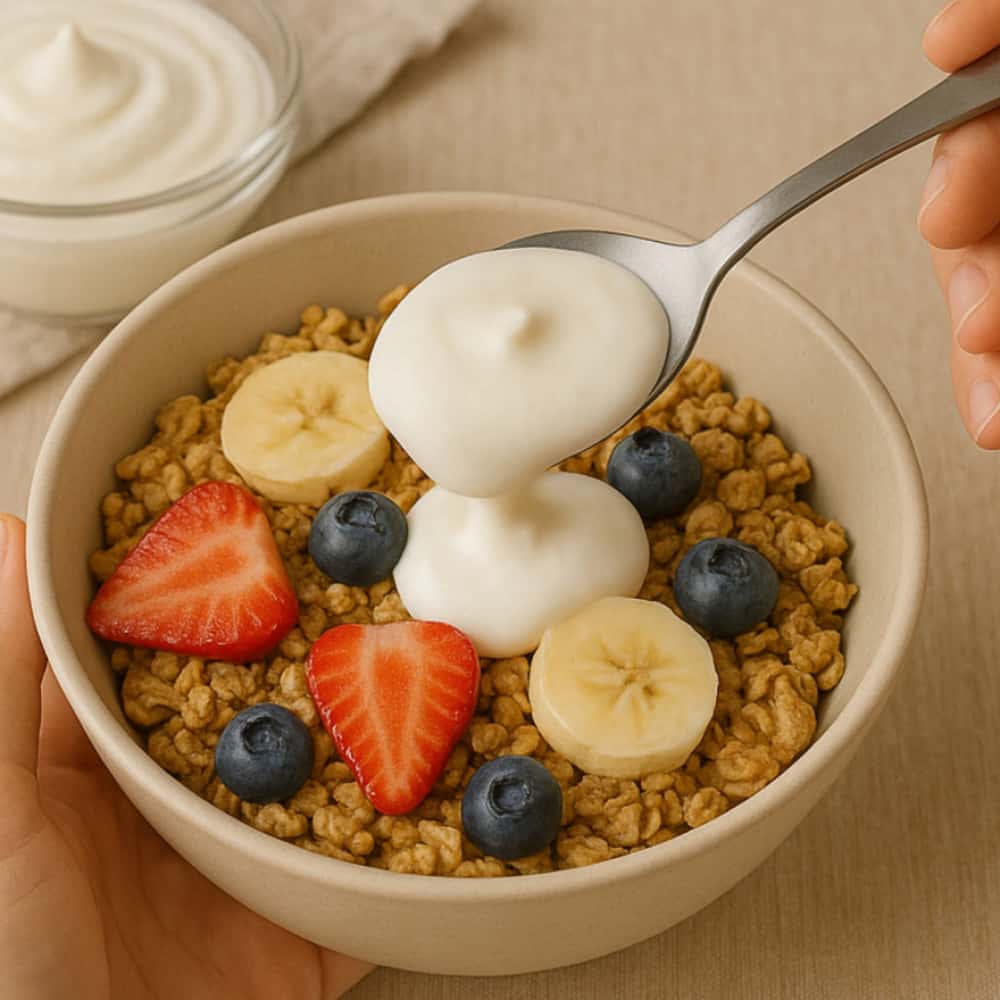 Yogurt probiótico de coágulo sabor natural Alask (1 L) - Miniatura 4