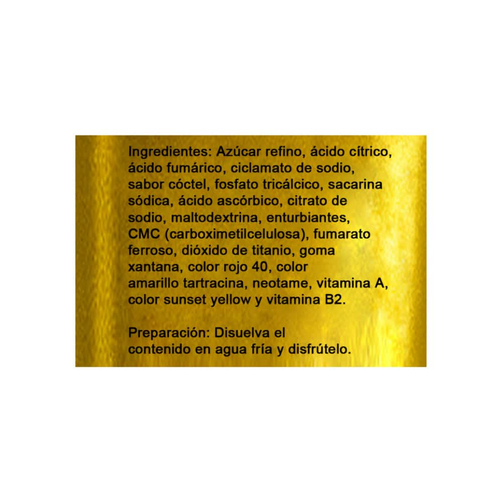 Refresco instantáneo sabor cóctel Piñata (3 x 200 g / 7.05 oz) - Miniatura 3
