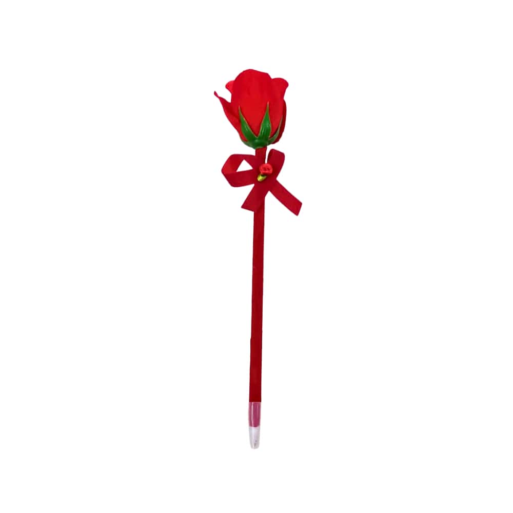 Bolígrafo en forma de rosa con luz Tiara - Miniatura 2