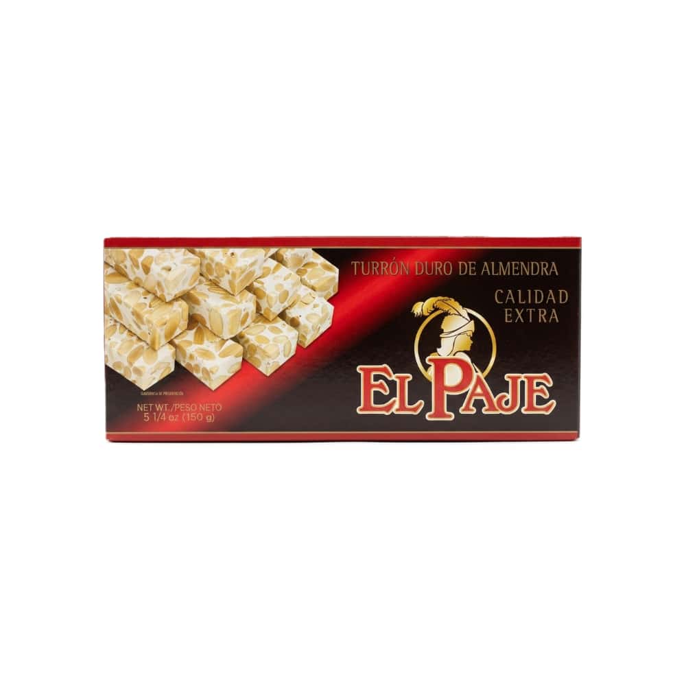 Turrón duro de almendra calidad extra El Paje (150 g / 5.25 oz) - Miniatura 4