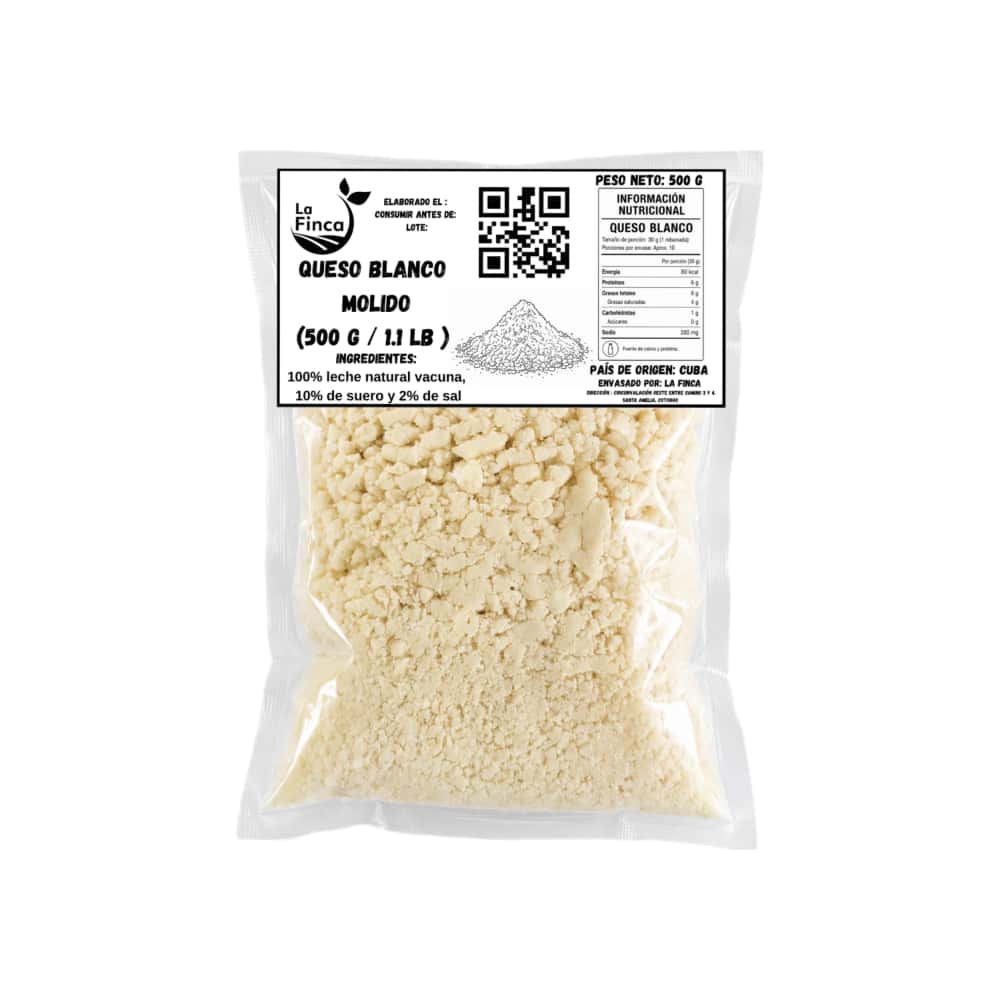 Queso blanco molido La Finca (500 g / 1.1 lb) - Miniatura 2