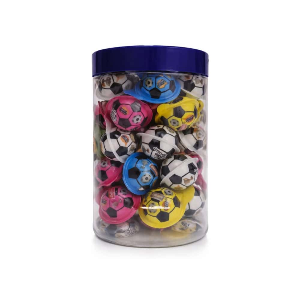 Malvavisco con relleno líquido en forma de pelota de fútbol Delizola (300 g / 10.6 oz) - Miniatura 2
