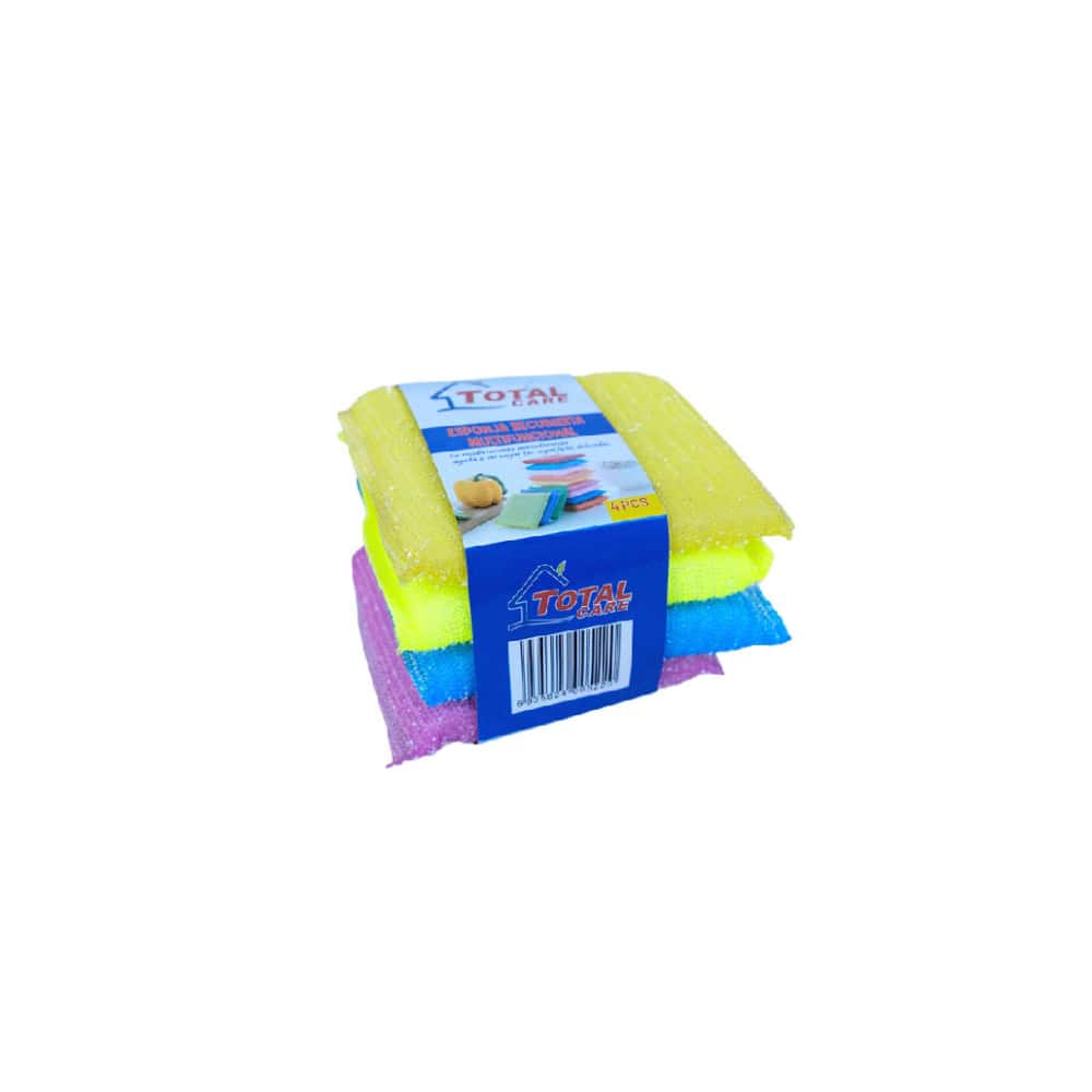 Esponja recubierta multifuncional Total Care (4 U) - Miniatura 2