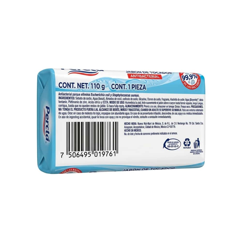 Jabón de tocador limpieza total antibacterial Equate (110 g / 3.88 oz) - Miniatura 2