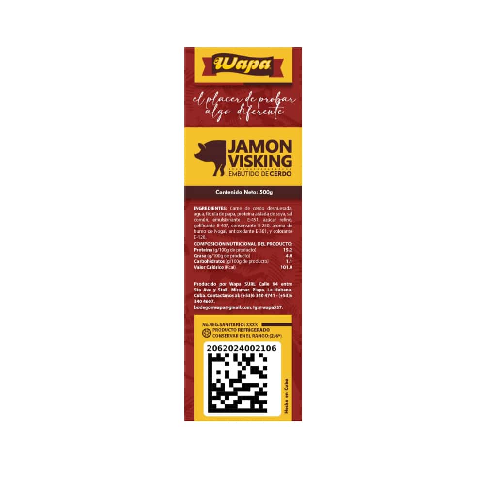 Jamón viking lasqueado Wapa (500 g / 1.1 lb) - Miniatura 5