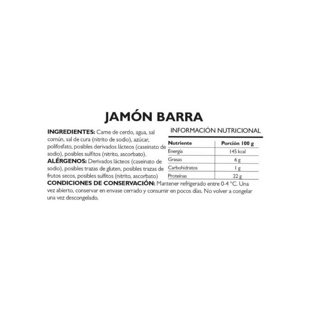 Jamón barra Pruébalo (2.7 kg / 5.95 lb) - Miniatura 3